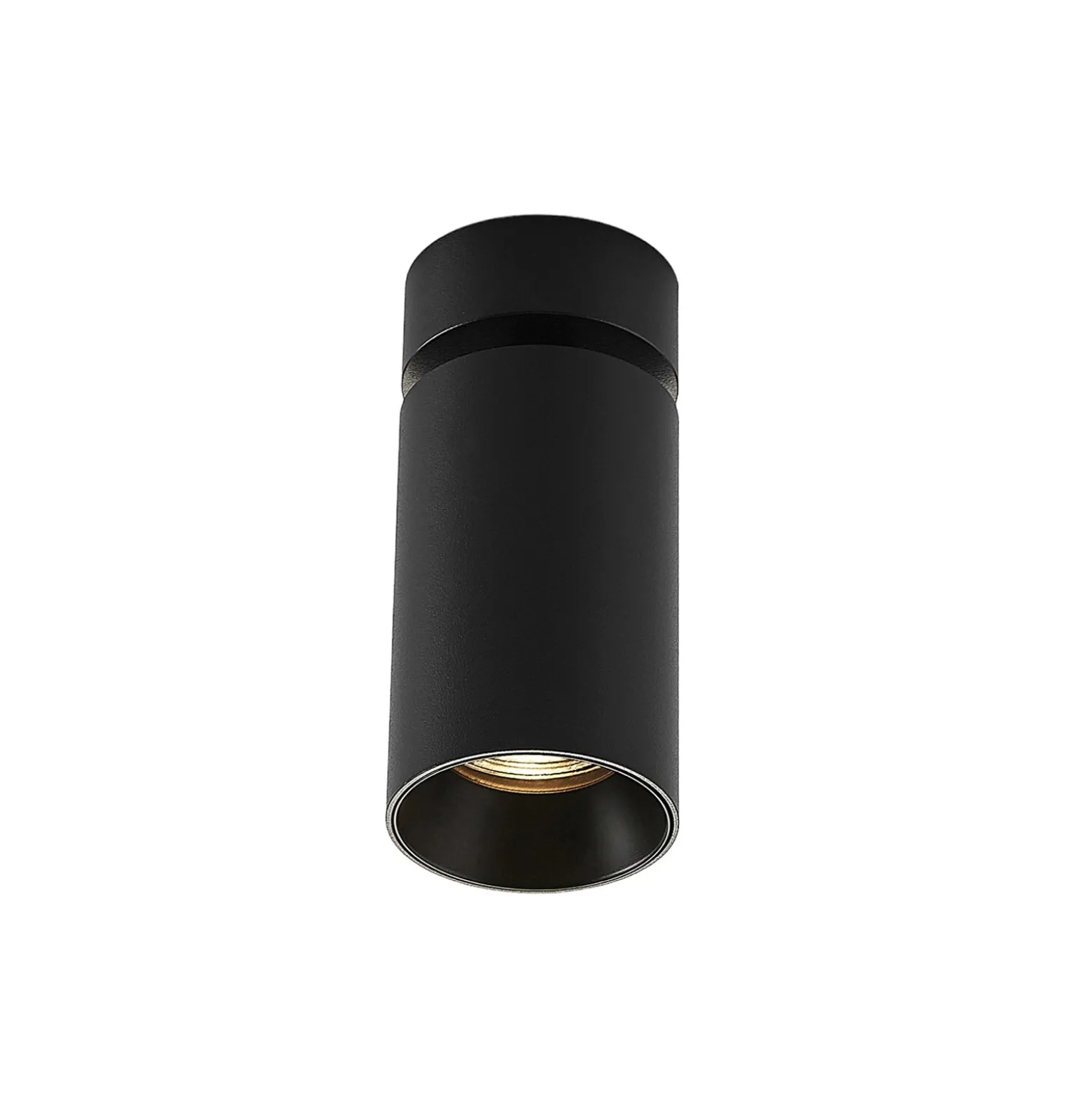 Arcchio Strahler Brinja, 2er-Set, schwarz, rund, Ø 6cm, GU10