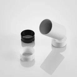 Arcchio Strahler Brinja, 2er-Set, weiß, rund, Ø 6 cm, GU10
