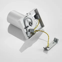 Arcchio Strahler Brinja, weiß, eckig, Ø 6 cm, 1-flg., GU10