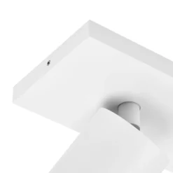 Arcchio Strahler Brinja, weiß, eckig, Ø 7 cm, 4-flg., GU10