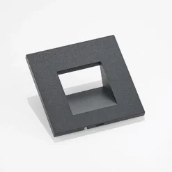 Arcchio Wandeinbauleuchte Zamo, G9, schwarz, 12 cm, IP65