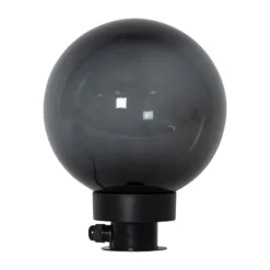 Außen-Dekorationskugel Orby in schwarz, Ø 20 cm