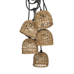 Außenlichterkette Mini Cebu, Lampakanay, 5-flg., 650 cm IP44
