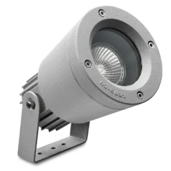 Außenstrahler Hubble, grau, GU10, Aluminium