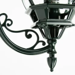 Außenwandlampe Andrew Kristallglas stehend grün