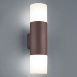 Außenwandlampe Hoosic 2-flammig rost