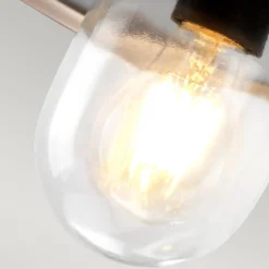 Außenwandlampe Klampenborg, silber, Laterne, Edelstahl, IP44