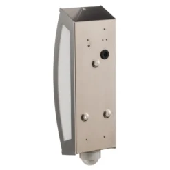 Außenwandlampe Quadrat aus Edelstahl mit Sensor