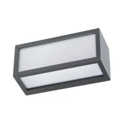 Außenwandleuchte 400157, anthrazit, Alu, Länge 25,2 cm, IP54