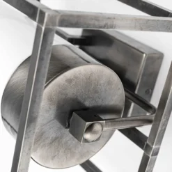 Außenwandleuchte Cubic³ 3363 nickel antik/klar