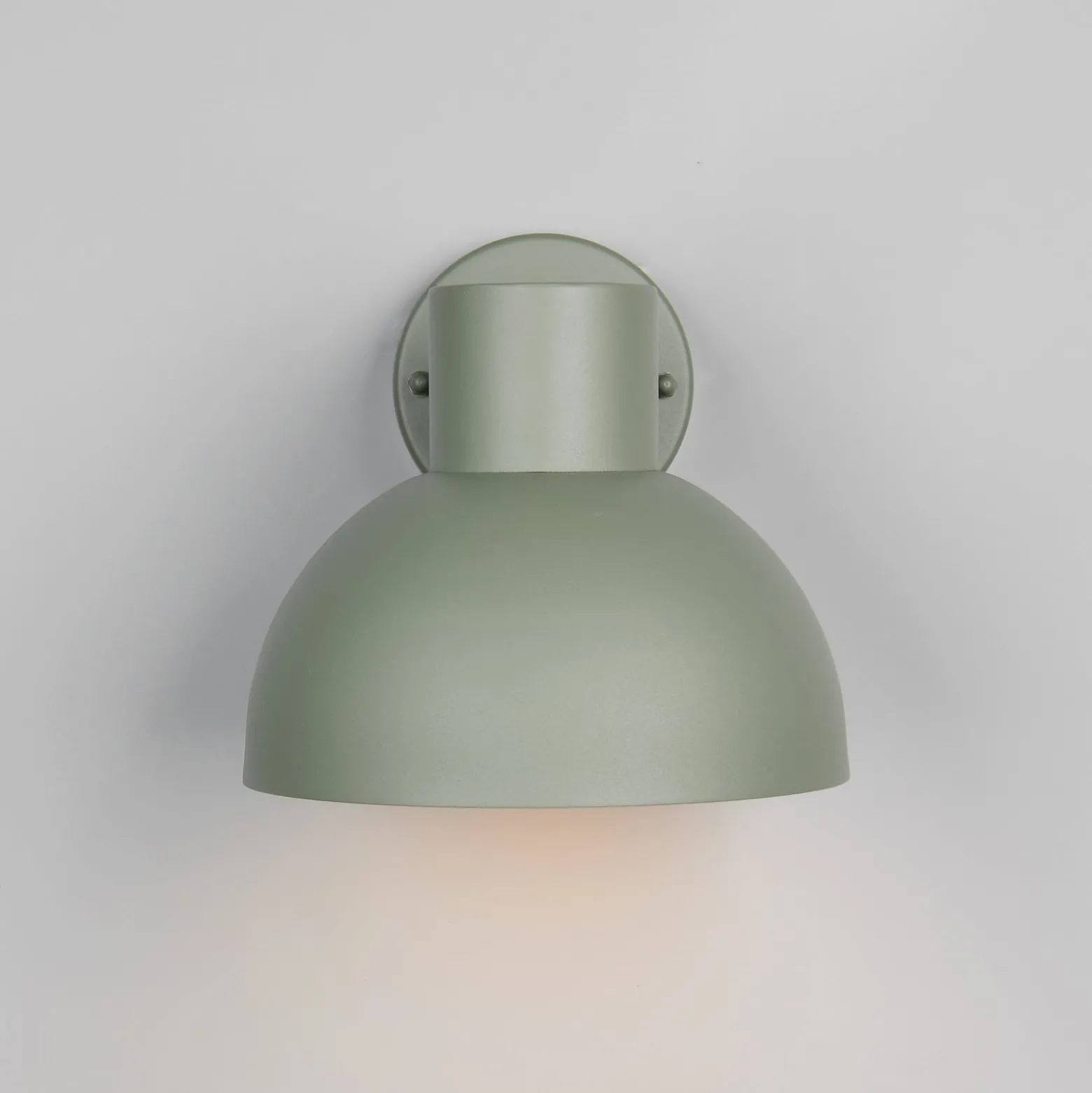 Außenwandleuchte Elbe, grün, Aluminium-Druckguss, E27
