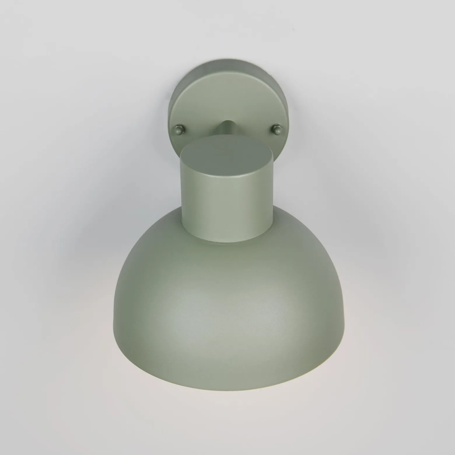 Außenwandleuchte Elbe, grün, Aluminium-Druckguss, E27