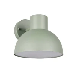 Außenwandleuchte Elbe, grün, Aluminium-Druckguss, E27