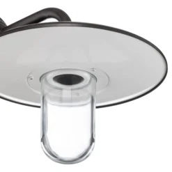 Außenwandleuchte Golfo Messing brüniert, Glas klar