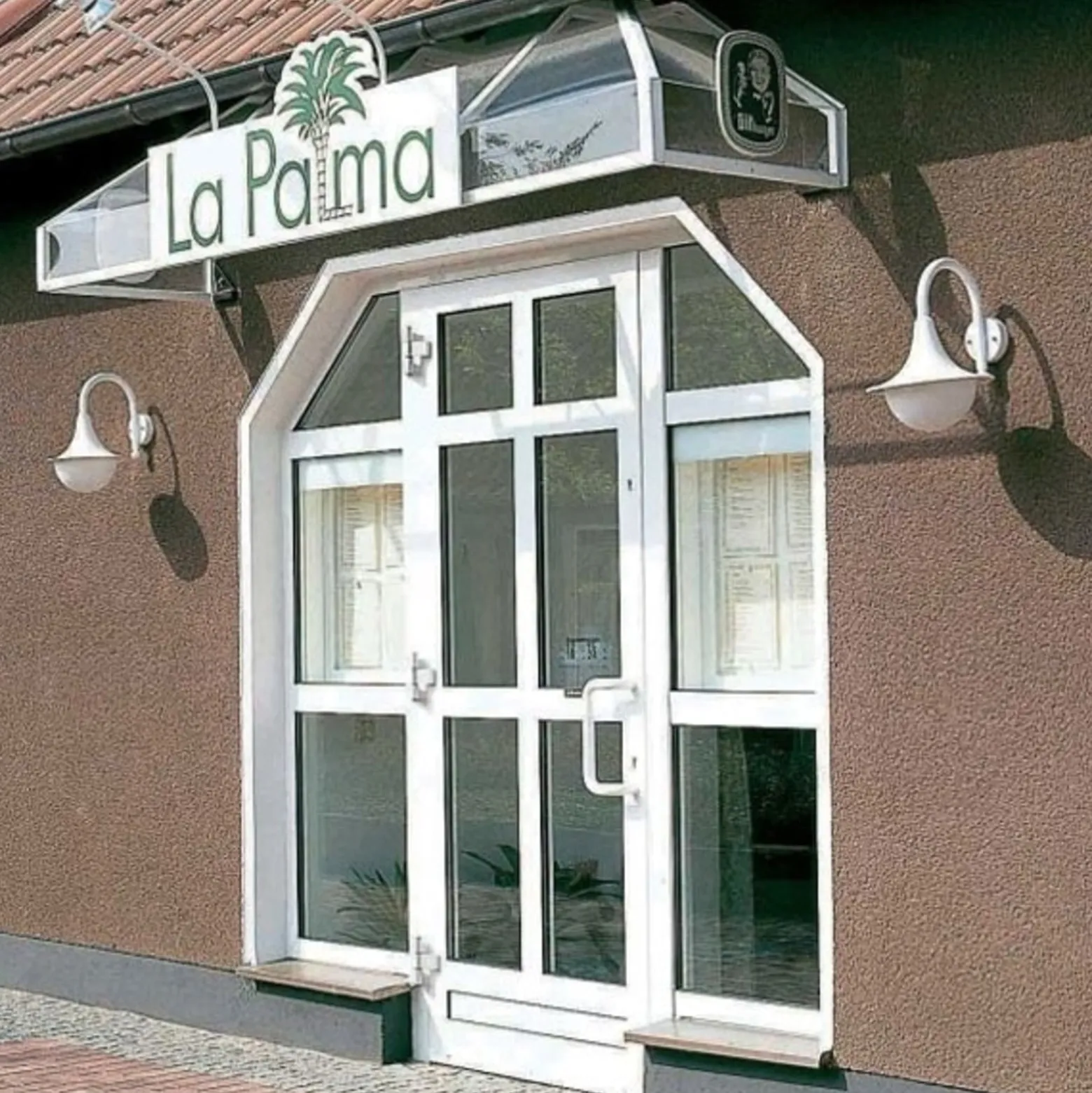 Außenwandleuchte 167 in schöner Form, weiß
