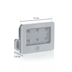 Außenwandleuchte Kollig, Sensor, batteriebetrieben
