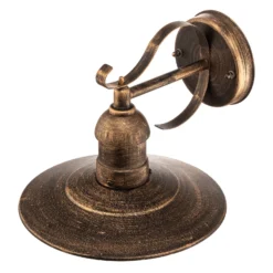 Außenwandleuchte Linda mit Vintage-Rost-Optik