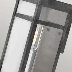 Außenwandleuchte Porter, schwarz, 33,6 cm hoch