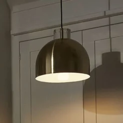 AYTM Hängeleuchte Luceo, rund, gold, Ø 28 cm