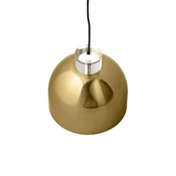 AYTM Hängeleuchte Luceo, rund, gold, Ø 28 cm