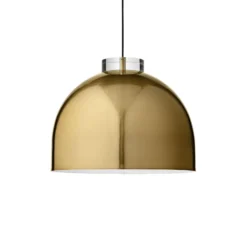 AYTM Hängeleuchte Luceo, rund, gold, Ø 45 cm