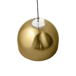 AYTM Hängeleuchte Luceo, rund, gold, Ø 45 cm