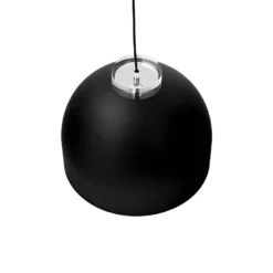AYTM Hängeleuchte Luceo, rund, schwarz, Ø 45 cm