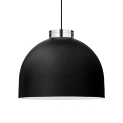 AYTM Hängeleuchte Luceo, rund, schwarz, Ø 45 cm