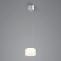 BANKAMP Grand Clear LED-Hängeleuchte, 1fl, Ø 20 cm