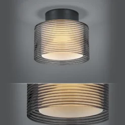 BANKAMP Grand Groove LED-Deckenleuchte, Ø 20 cm