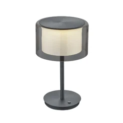 BANKAMP Grand Smoke LED-Tischleuchte, anthrazit