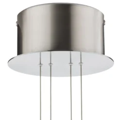 BANKAMP Grazia Hängelampe ZigBee 1fl 16cm nickel