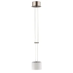 BANKAMP Grazia Hängelampe ZigBee 1fl 16cm nickel
