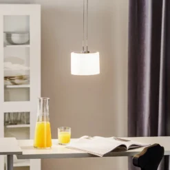 BANKAMP Grazia Hängelampe ZigBee 1fl 16cm nickel