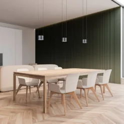BANKAMP Impulse LED-Hängelampe 3-flammig anthrazit