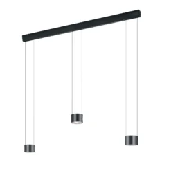 BANKAMP Impulse LED-Hängelampe 3-flammig anthrazit