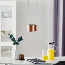 BANKAMP Impulse LED-Hängelampe 1-flammig roségold