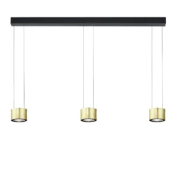 BANKAMP Luce elevata Impulse 3fl blattgold/schwarz
