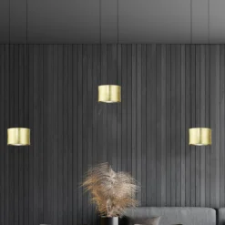 BANKAMP Luce elevata Impulse 3fl blattgold/schwarz
