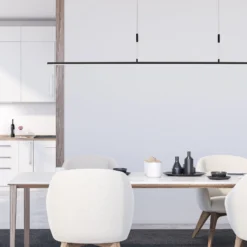 BANKAMP Slim Pendel ZigBee dimmbar 98cm schwarz