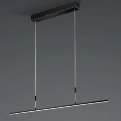 BANKAMP Slim Pendel ZigBee dimmbar 98cm schwarz