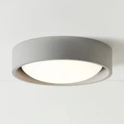 Beacon Deckenleuchte Uno, grau, Beton, Ø 27 cm, GX53