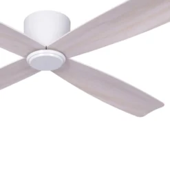 Beacon Deckenventilator Fraser weiß/eiche DC leise Ø 132 cm
