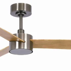Beacon Deckenventilator Licht Climate IV nickel/teak leise