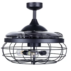 Beacon Deckenventilator Licht Fanaway Industri schwarz leise