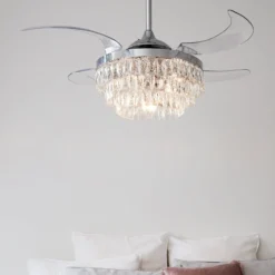 Beacon Deckenventilator mit Licht Fanaway Veil chrom leise