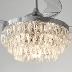 Beacon Deckenventilator mit Licht Fanaway Veil chrom leise