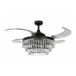Beacon Deckenventilator mit Licht Fanaway Veil schwarz leise