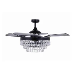 Beacon Deckenventilator mit Licht Fanaway Veil schwarz leise