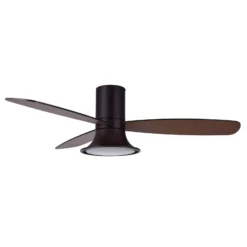 Beacon Deckenventilator mit Licht Flusso bronzefarben leise